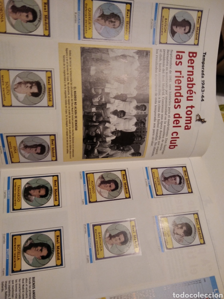 Coleccionismo &aacute;lbumes: Real Madrid Museo blanco - Foto 9