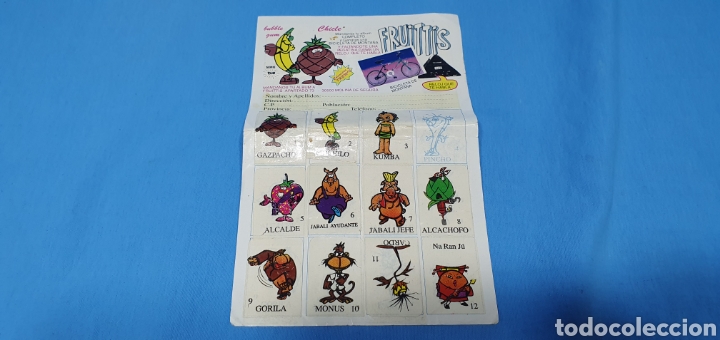 Collezionismo Album: &Aacute;LBUM DE PREMIO CHICLE FRUITTIS