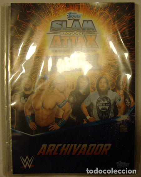 Collectable Incomplete Albums: ALBUM SLAM ATTAX DE TOPPS