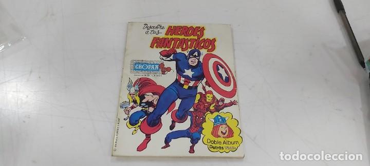 Collectionnisme Albums: ALBUM DE CROMOS CROPAN SIN CROMOS HEROES FANTASTICOS Y WICKIE