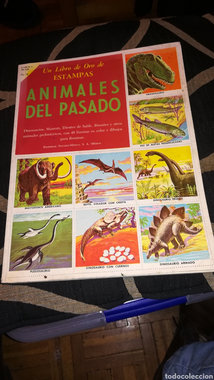 Colecionismo Cadernetas: Animales del Pasado, &aacute;lbum de 1958, falta 1 cromo