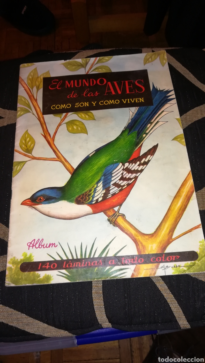 Colecionismo Cadernetas: El mundo de las Aves, album