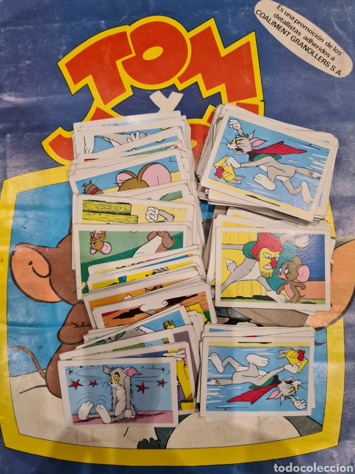 Collectable Incomplete Albums: TOM Y JERRY ALBUM MAS CROMOS. Coaliment