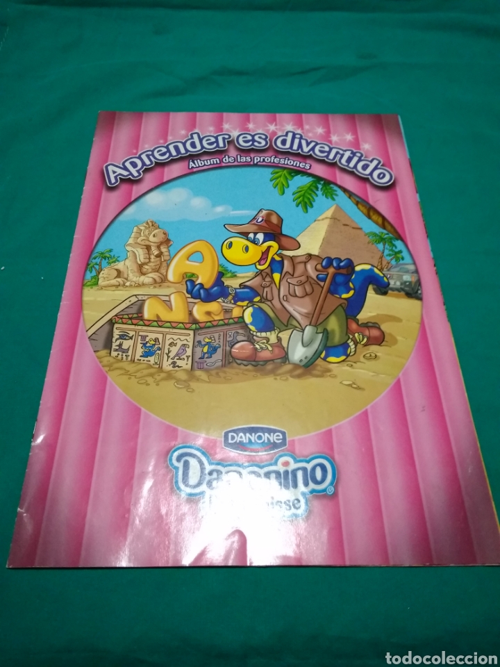 Collectionnisme Albums: Album de Danone danonino aprender es divertido las profesiones