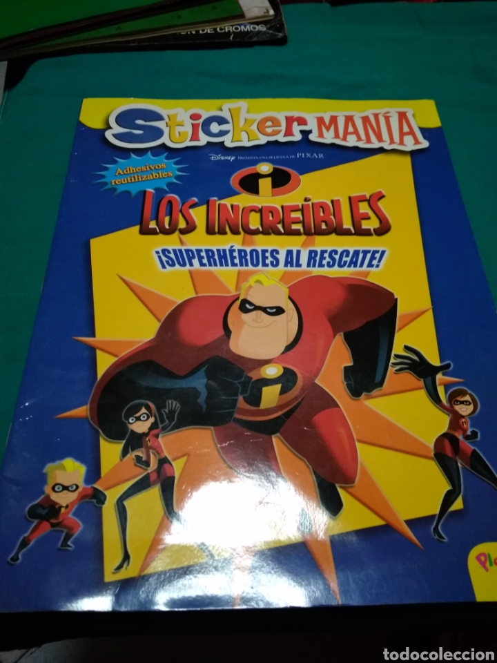Collectionnisme Albums: Album de los incre&iacute;bles sticker-mania