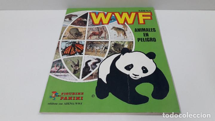 Collectable Incomplete Albums: ALBUM ADENA WWF - ANIMALES EN PELIGRO . REALIZADO POR PANINI . INCOMPLETO