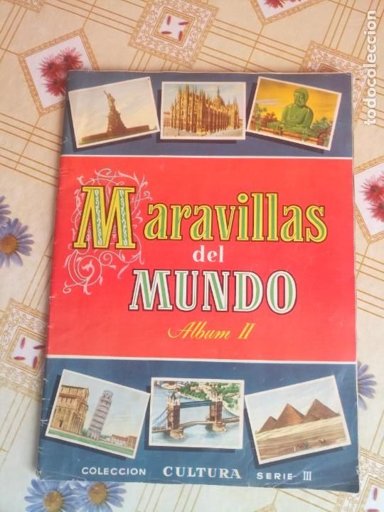 Collectionnisme Albums: Maravillas del mundo 2 Antiguo album cromos incompleto