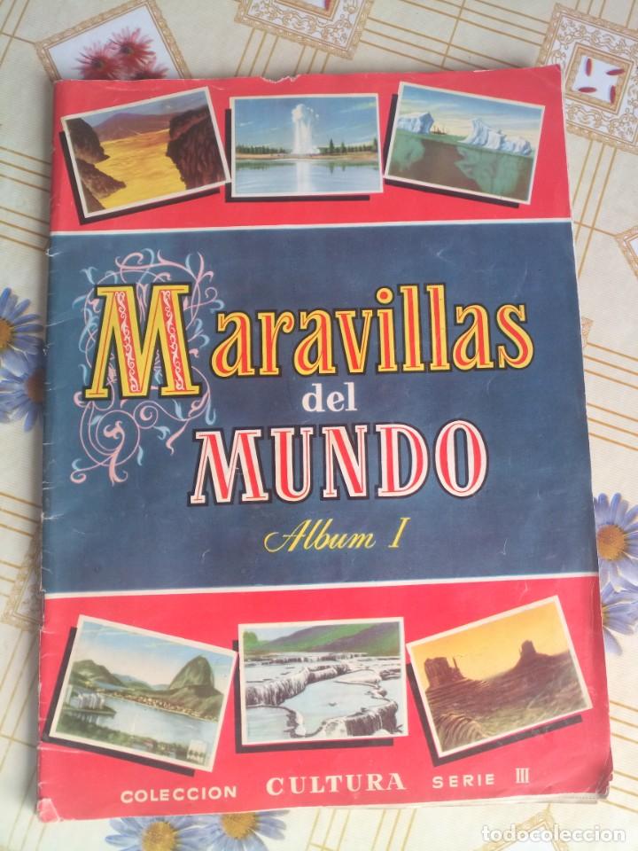 Collectionnisme Albums: Maravillas del mundo 1 Antiguo album cromos incompleto