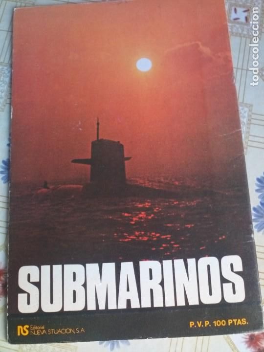 Collectionnisme Albums: Submarinos album cromos vac&iacute;o incompleto