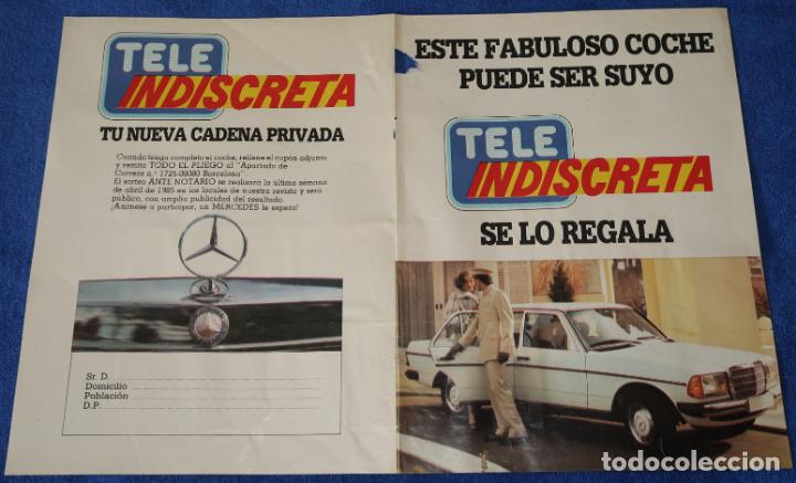 Collezionismo Album: Album sorteo - Este fabuloso coche puede ser suyo - Tele Indiscreta