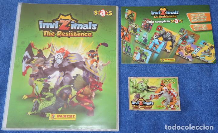 Collectable Incomplete Albums: Invizimals The Resistance - PANINI &iexcl;Album plancha!
