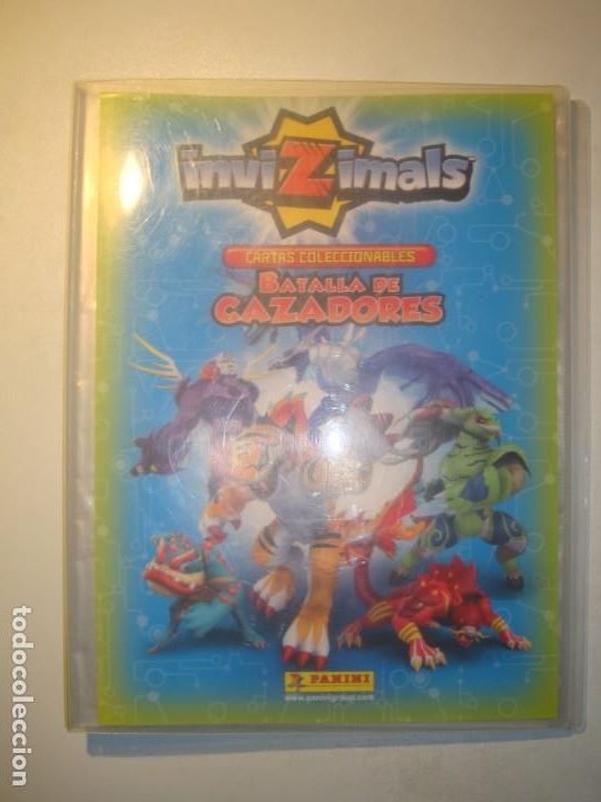 Colecionismo Cadernetas: ALBUM INVIZIMALS BATALLA DE CAZADORES. PANINI. CARDS. 74 CROMOS DISTINTOS. VER LAS FOTOS.