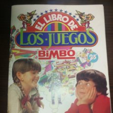 Coleccionismo Álbumes: ÁLBUM BIMBO 1979,EL LIBRO DE LOS JUEGOS, SIN USO RESPECTO A CROMOS, TODO EL ÁLBUM FOTOGRAFIADO.. Lote 229261805