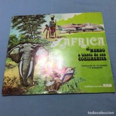 Coleccionismo Álbumes: AFRICA ÉL MUNDO ATREVES DE SUS CONTINENTES. Lote 229440015