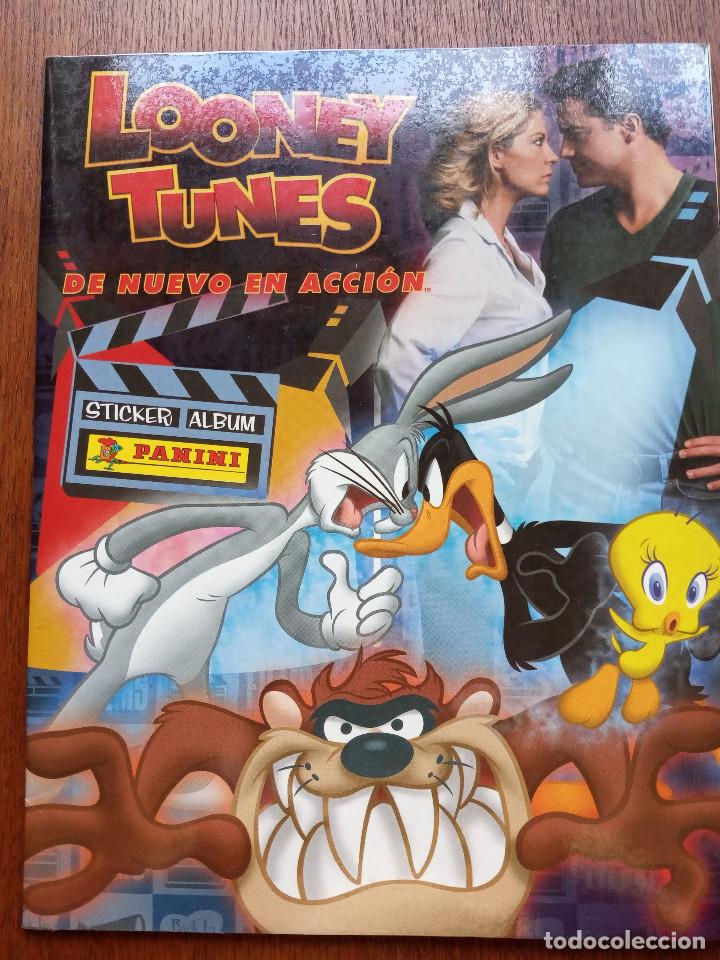 Colecionismo Cadernetas: Looney Tunes (De nuevo en acci&oacute;n) - Panini - Incompleto