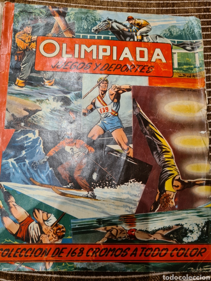 Colecionismo Cadernetas: OLIMPIADA JUEGOS Y DEPORTES. RUIZ ROMERO