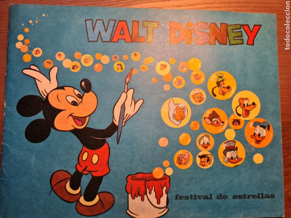 Coleccionismo &Aacute;lbumes: WALT DISNEY . FESTIVAL DE ESTRELLAS. CHICLE BAZOOKA