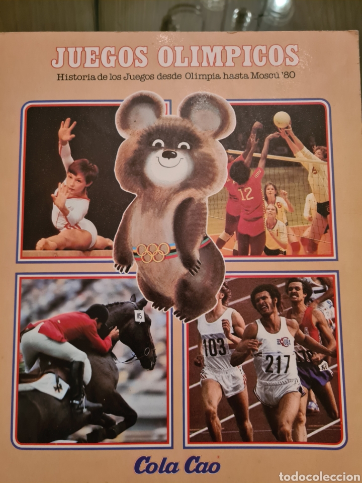 Coleccionismo &Aacute;lbumes: JUEGOS OLIMPICOS COLA CAO