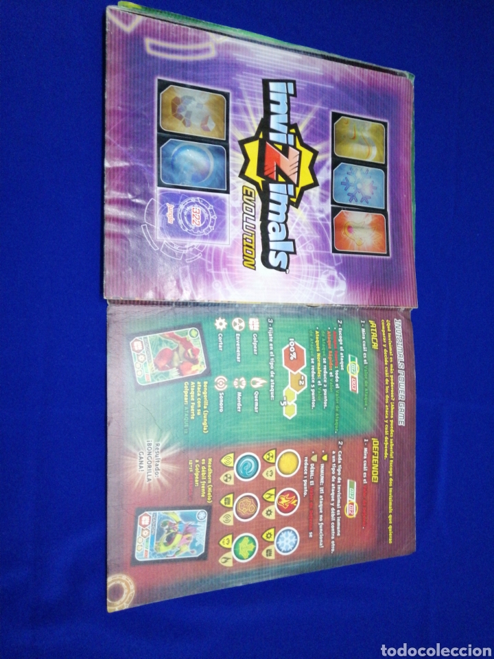 Coleccionismo &aacute;lbumes: INVIZIMALS EVOLUTION STICKER ALBUM - Foto 38