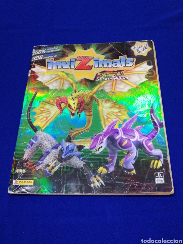 Coleccionismo &aacute;lbumes: INVIZIMALS EVOLUTION STICKER ALBUM - Foto 1