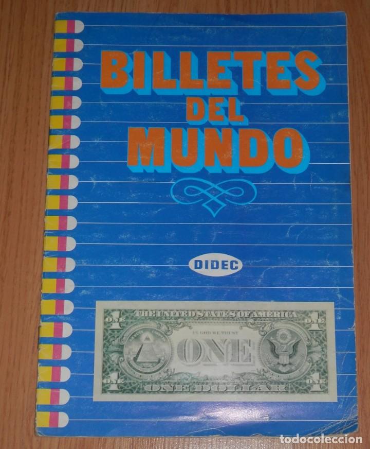 Collezionismo Album: ALB&Uacute;M DE CROMOS BILLETES DEL MUNDO