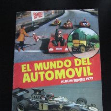 Coleccionismo Álbumes: EL MUNDO DEL AUTOMOVIL ALBUM CROMOS 82 / 124 - BIMBO.