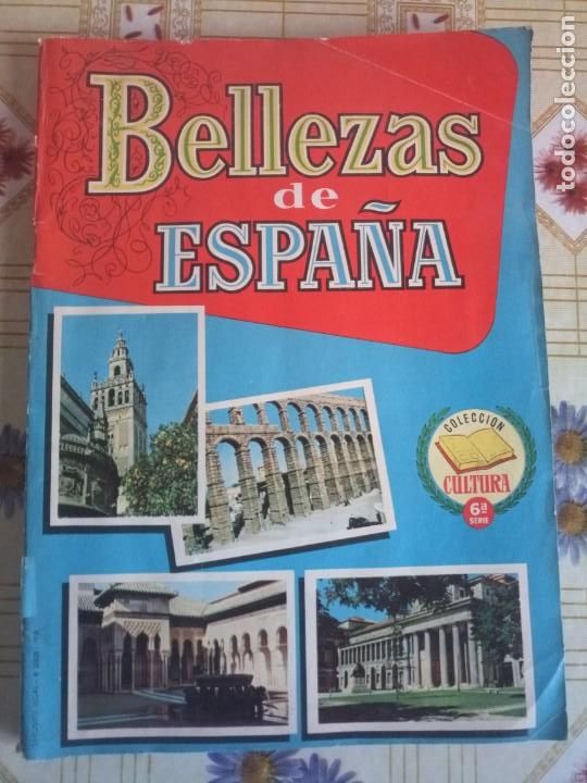Collectionnisme Albums: Album cromos incompleto bellezas de espa&ntilde;a