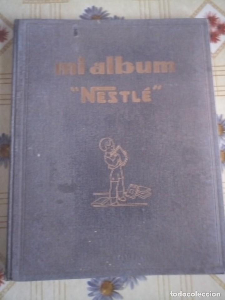 Collectionnisme Albums: Album cromos incompleto Nestl&eacute;