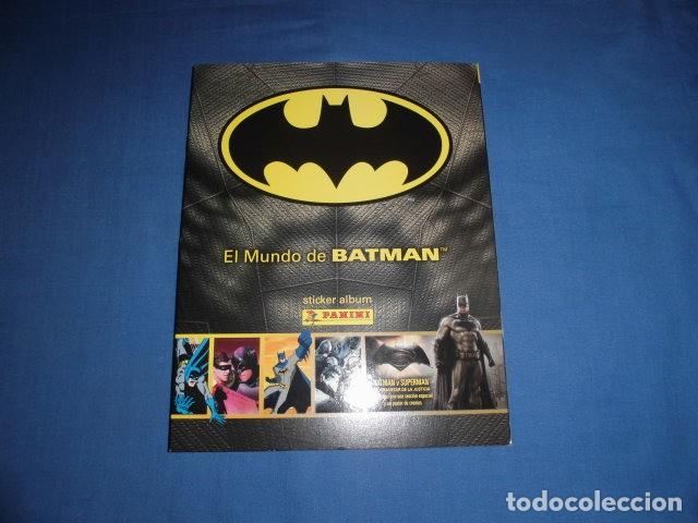 Collectionnisme Albums: EL MUNDO DE BATMAN. ALBUM VACIO. SIN CROMOS. NUEVO. PANINI