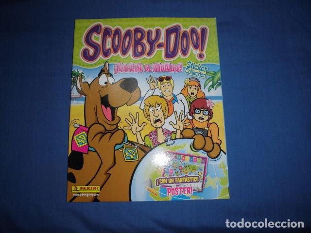 Coleccionismo &Aacute;lbumes: SCOOBY-DOO! &iexcl;VUELTA AL MUNDO!. ALBUM VACIO. SIN CROMOS. NUEVO. PANINI