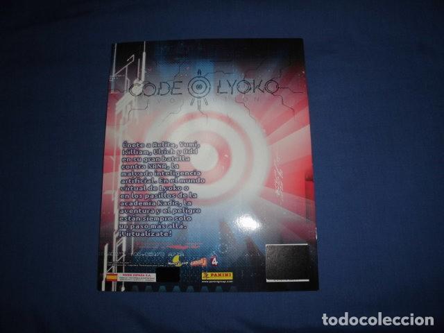 Coleccionismo &aacute;lbumes: CODE LYOKO. EVOLUTION. ALBUM VACIO. SIN CROMOS. NUEVO. PANINI - Foto 2