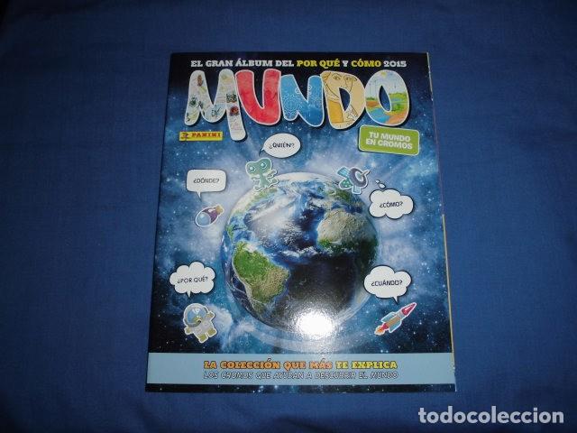 Collectionnisme Albums: MUNDO. EL GRAN ALBUM DEL POR QUE Y COMO 2015. ALBUM VACIO. SIN CROMOS. NUEVO. PANINI