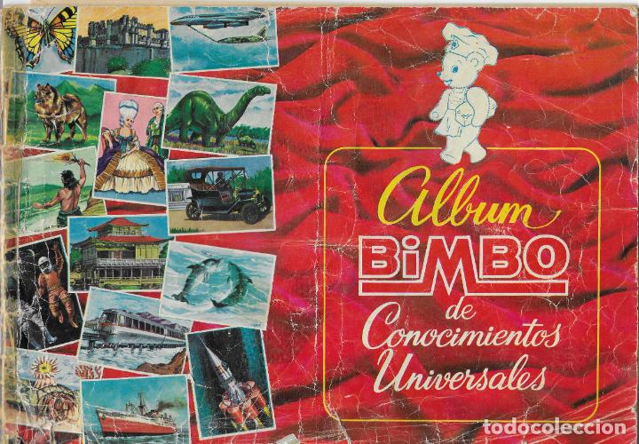 Colecionismo Cadernetas: BIMBO -- CONOCIMENTOS UNIVERSALES -- CONTIENE 90 CROMOS