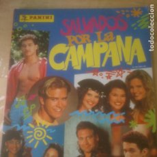 Coleccionismo Álbumes: ALBUM SALVADOS POR LA CAMPANA,SERIE TV..PANINI 1994.
