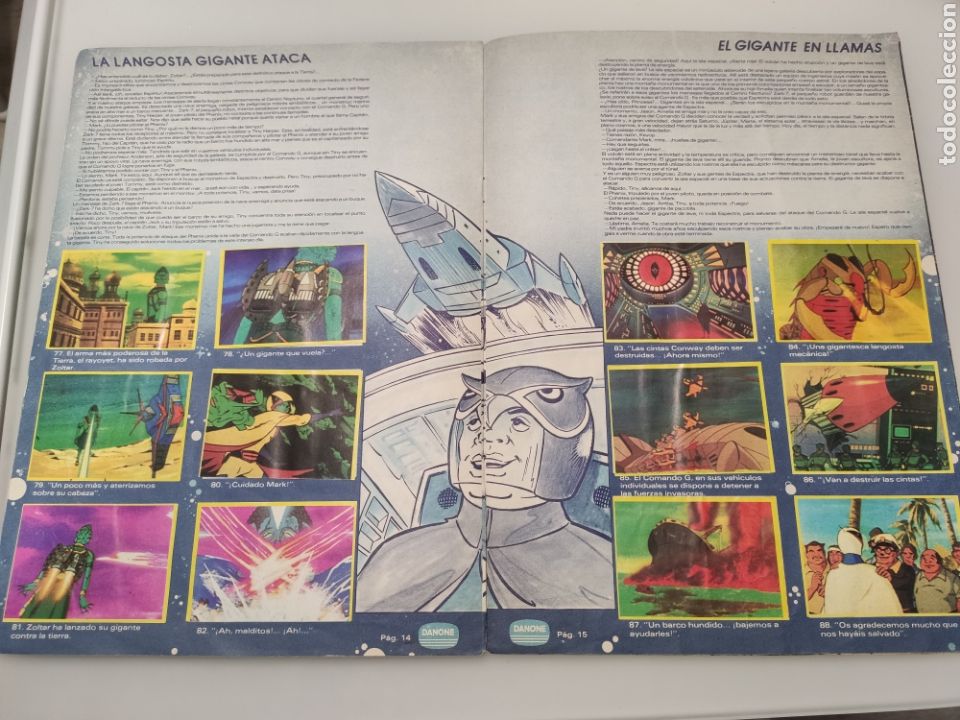 Coleccionismo &aacute;lbumes: La Batalla de los Planetas. Danone. - Foto 9