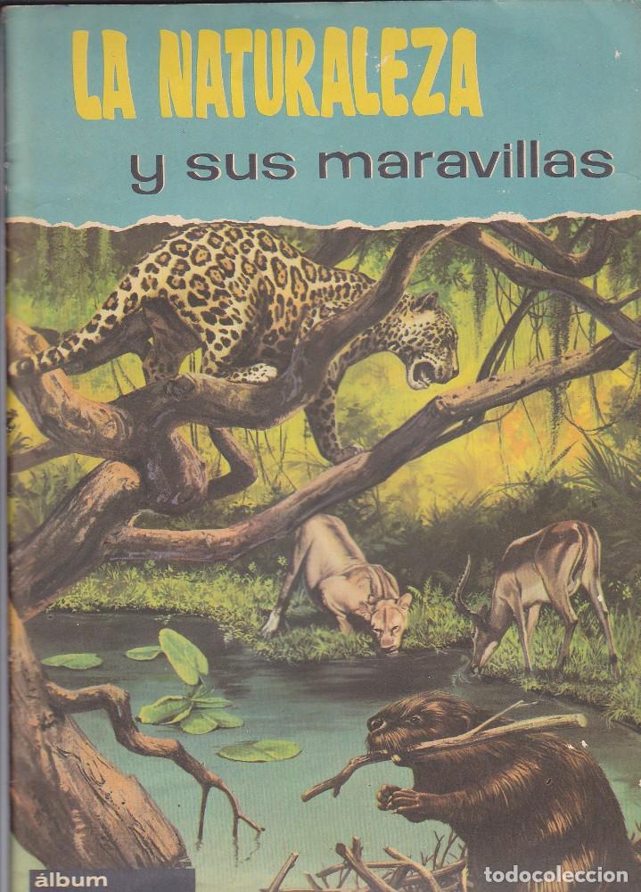 Colecionismo Cadernetas: ALBUM INCOMPLETO LA NATURALEZA Y SUS MARAVILLAS EDITORIAL FHER