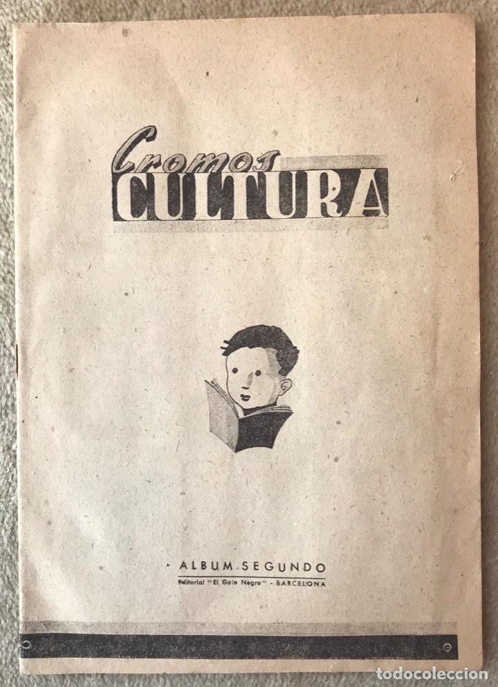 Collectionnisme Albums: &Aacute;lbum Segundo Cromos Cultura - Editorial El Gato Negro - A&ntilde;o 1939