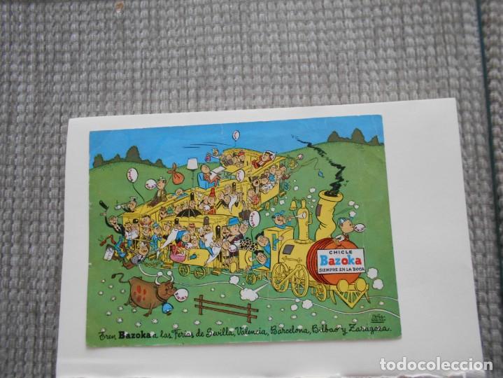 Colecionismo Cadernetas: chicles bazoka postal a&ntilde;os 60 muy rara