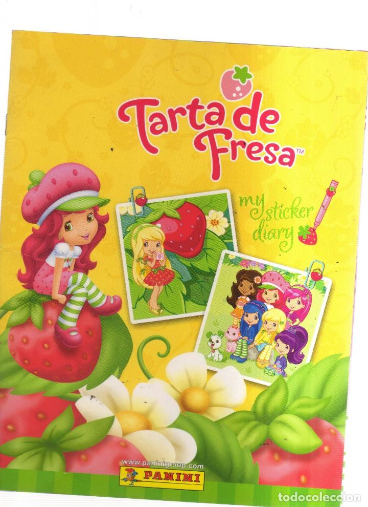 Colecionismo Cadernetas: ALBUM TARTA DE FRESA CON 5 CROMOS
