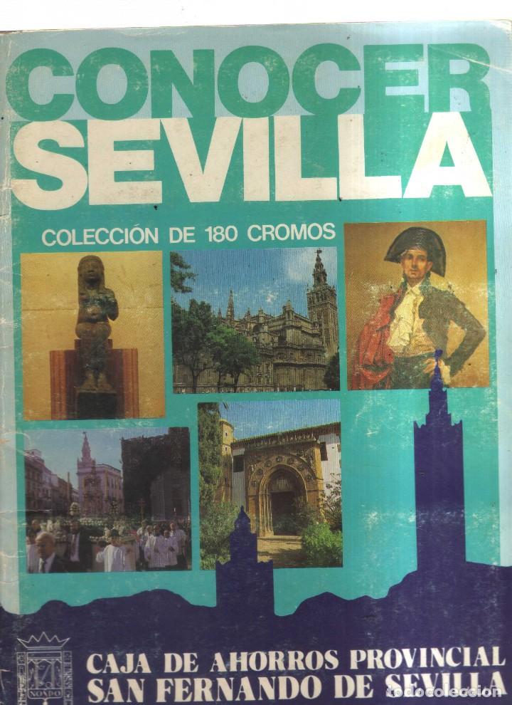Colecionismo Cadernetas: ALBUM CONOCER SEVILLA COMPLETO