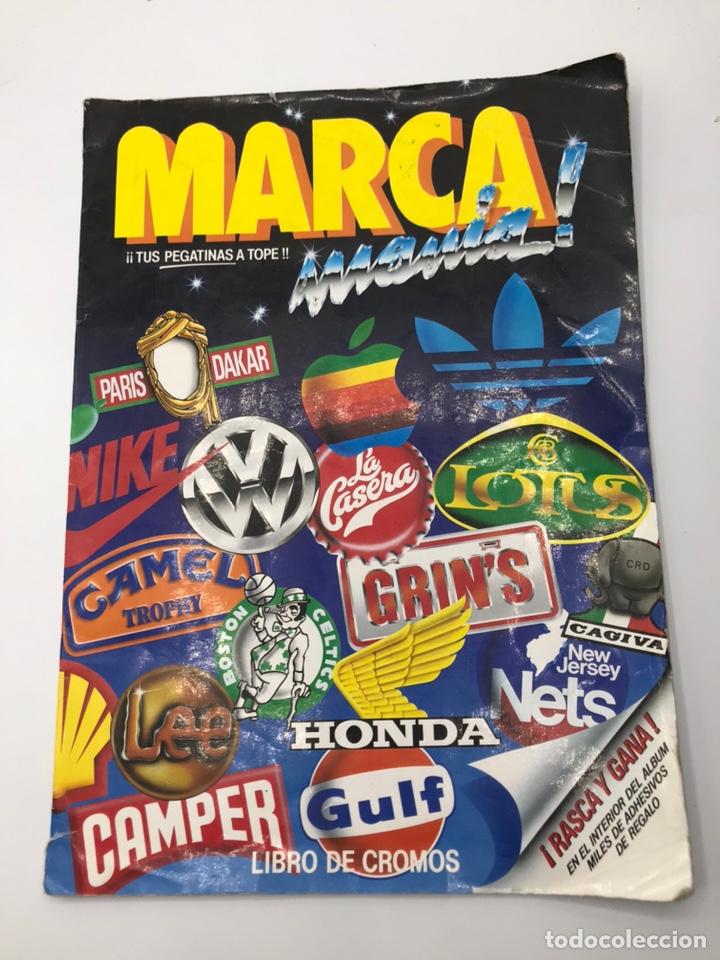 Collezionismo Album: ALBUM DE CROMOS MARCA MAN&Iacute;A PEGATINAS EDITORIAL ESTE FALTAN 45 CROMOS