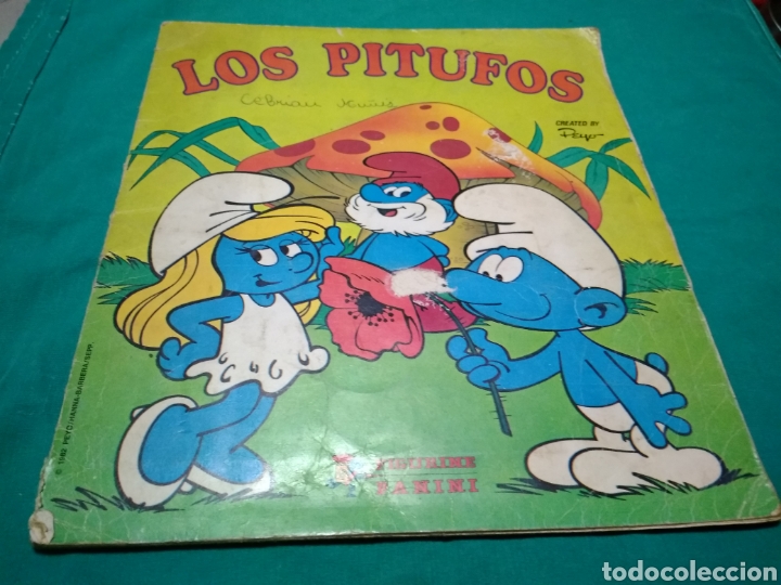 Coleccionismo &aacute;lbumes: Album de los pitufos - Foto 1