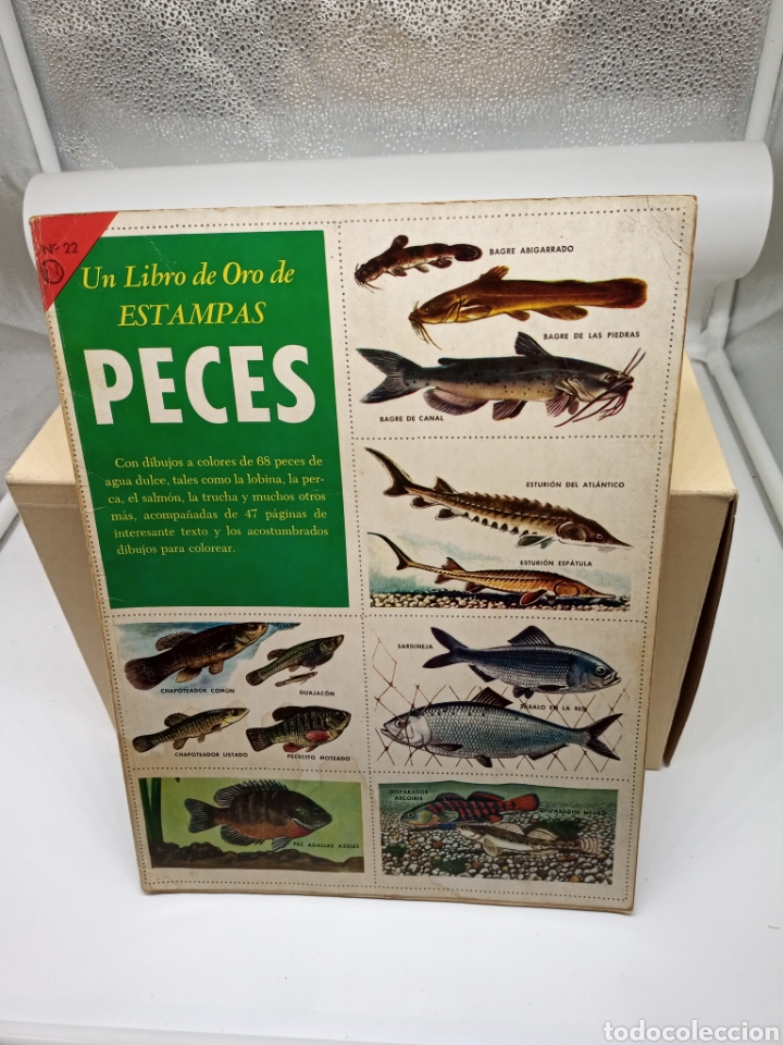 Coleccionismo &aacute;lbumes: Peces libro de oro de estampas - Foto 1