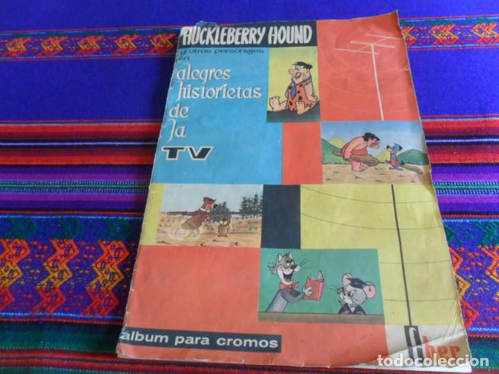 Coleccionismo &Aacute;lbumes: HUCKLEBERRY HOUND ALEGRES HISTORIETAS DE TV INCOMPLETO FALTAN 56 CROMOS DE 239. FHER 1962.