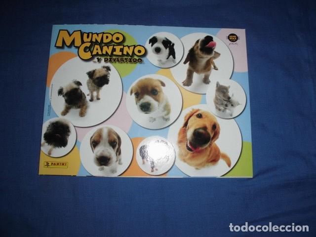 Collectable Incomplete Albums: MUNDO CANINO Y DIVERTIDO. ALBUM VACIO. SIN CROMOS. NUEVO. PANINI