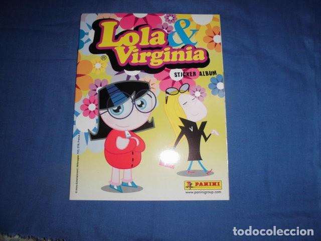 Collectable Incomplete Albums: LOLA Y VIRGINIA. ALBUM VACIO. SIN CROMOS. NUEVO. PANINI