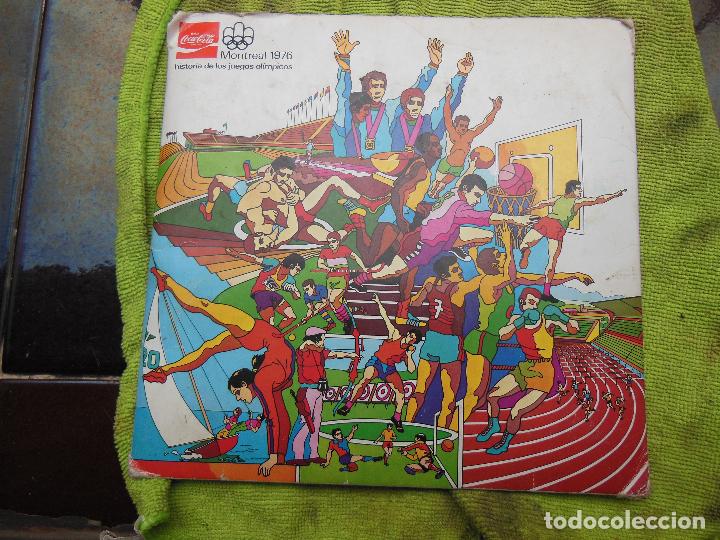 Collectable Incomplete Albums: Album CocaCola Montreal 1976 a falta de 2 . ( Ver Fotos adiciuonales ).