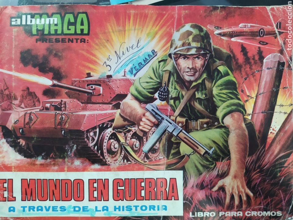 Collectable Incomplete Albums: El mundo en guerra a trav&eacute;s de la historia &aacute;lbum maga 270 cromos faltan 37