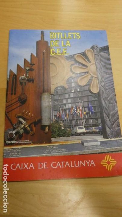 Coleccionismo &aacute;lbumes: BITLLETS DE LA C.E.E. CAIXA CATALUNYA . INCOMPLETO - Foto 1