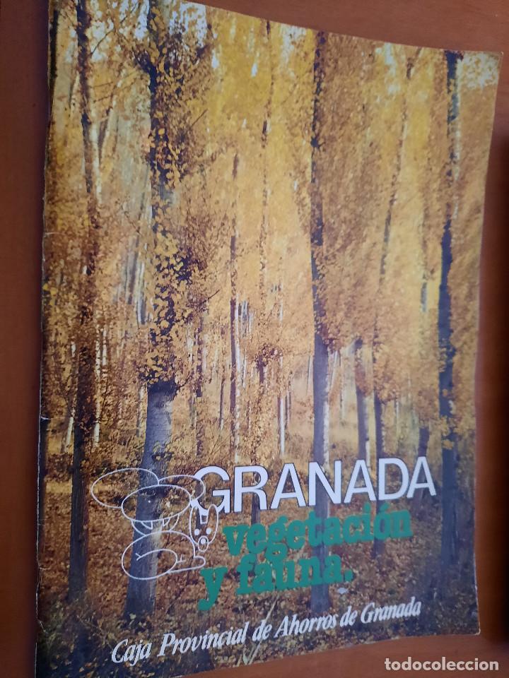 Colecionismo Cadernetas: GRANADA. VEGETACI&Oacute;N Y FAUNA. ALBUM INCOMPLETO, LE FALTAN 6 ESTAMPAS. E1 2